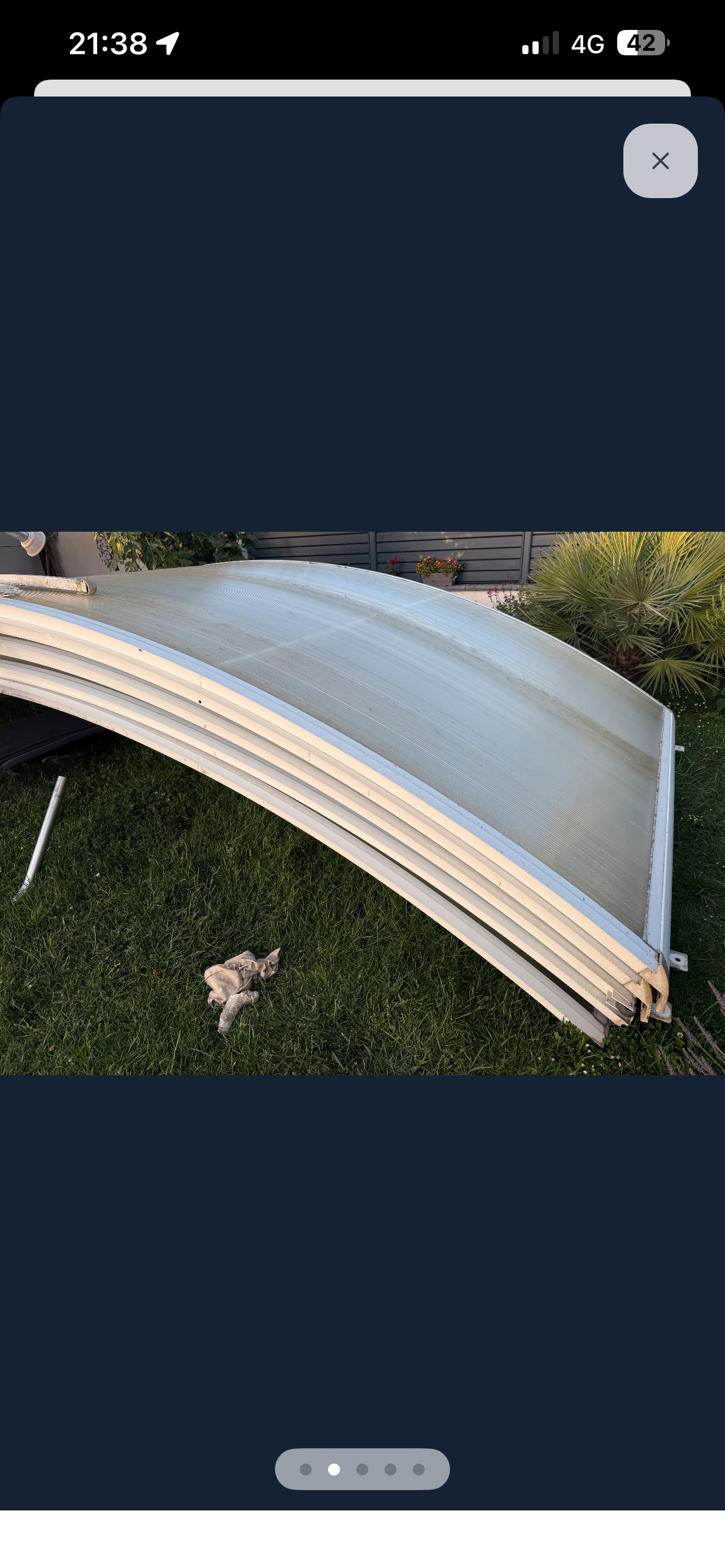 Pergola piscina aluminiu